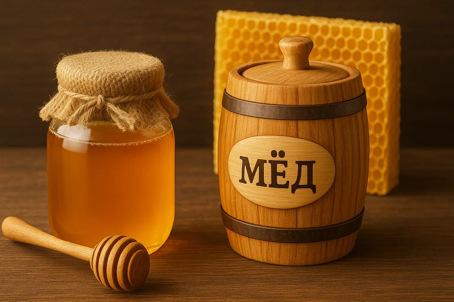 Натуральный мёд из пасеки Ларионовых
